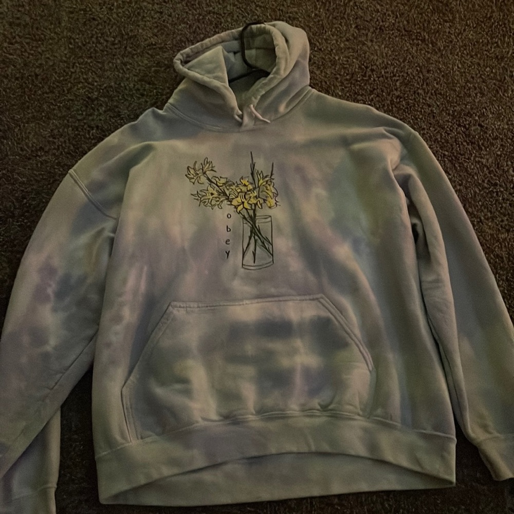 Obey Poison II Lavender & Green Hoodie